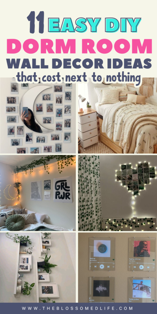 11 Easy Diy Dorm Room Wall Decor Ideas