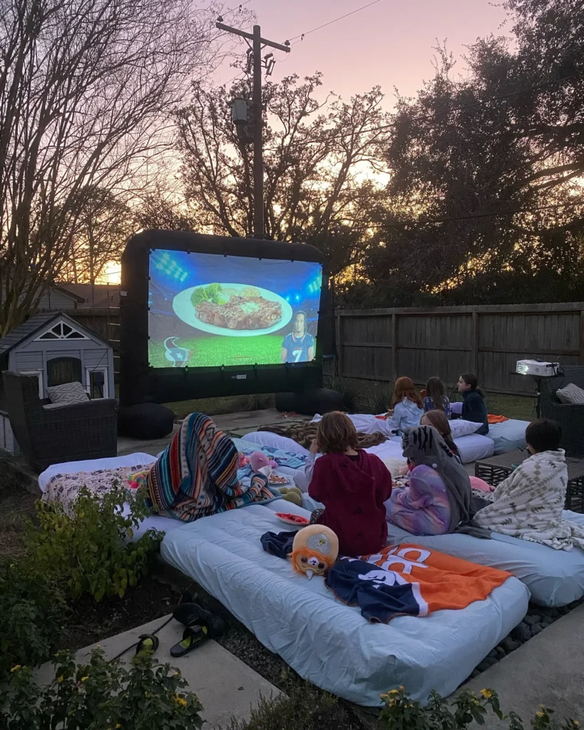 backyard MOVIE NIGHT