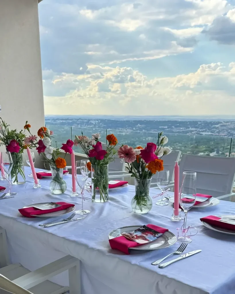floral centerpiece
