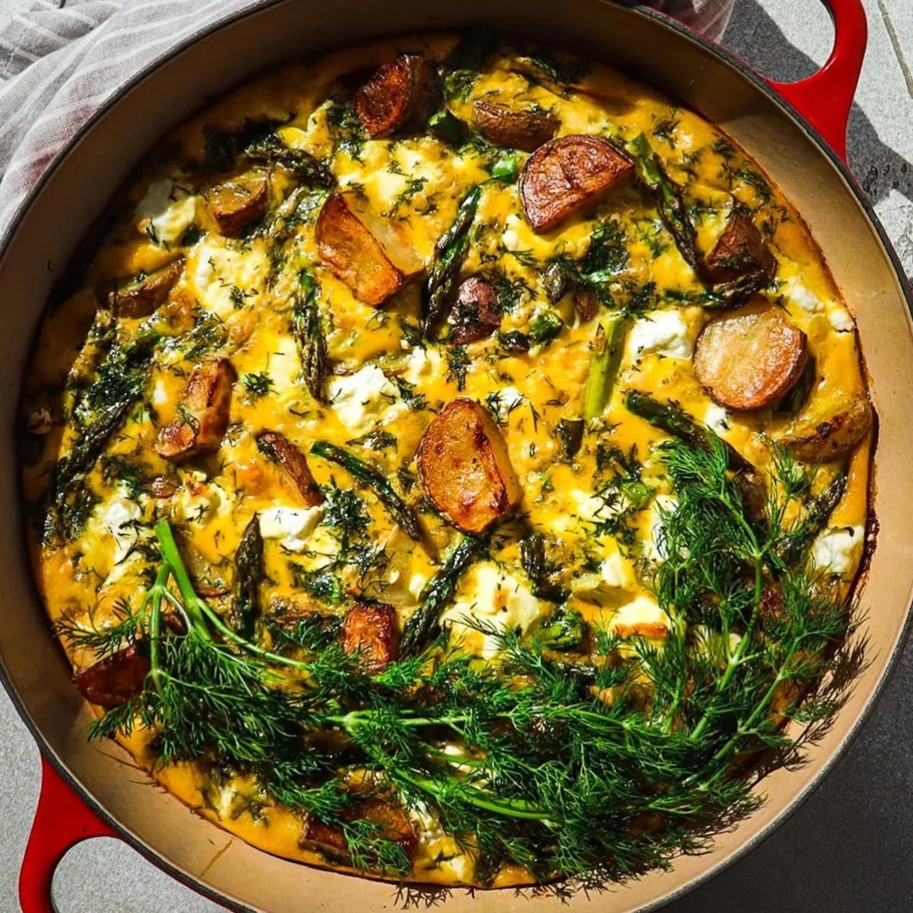 Spring Vegetable Frittata