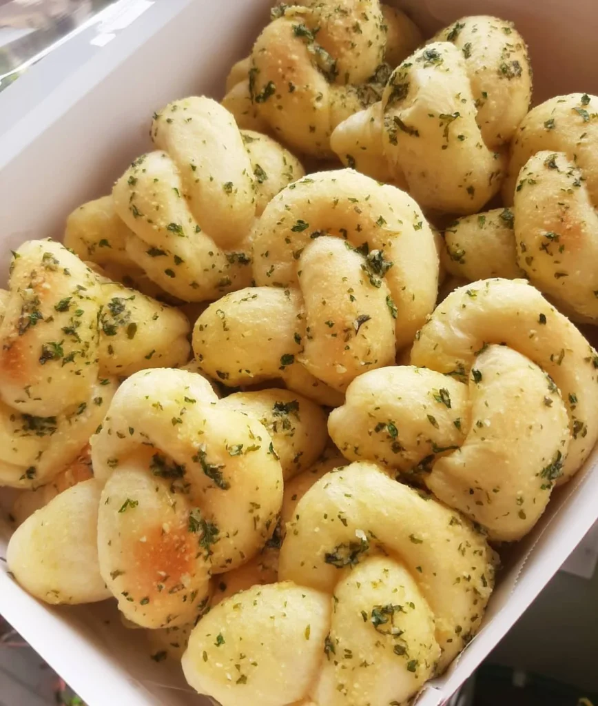 10. Garlic Parmesan Knots