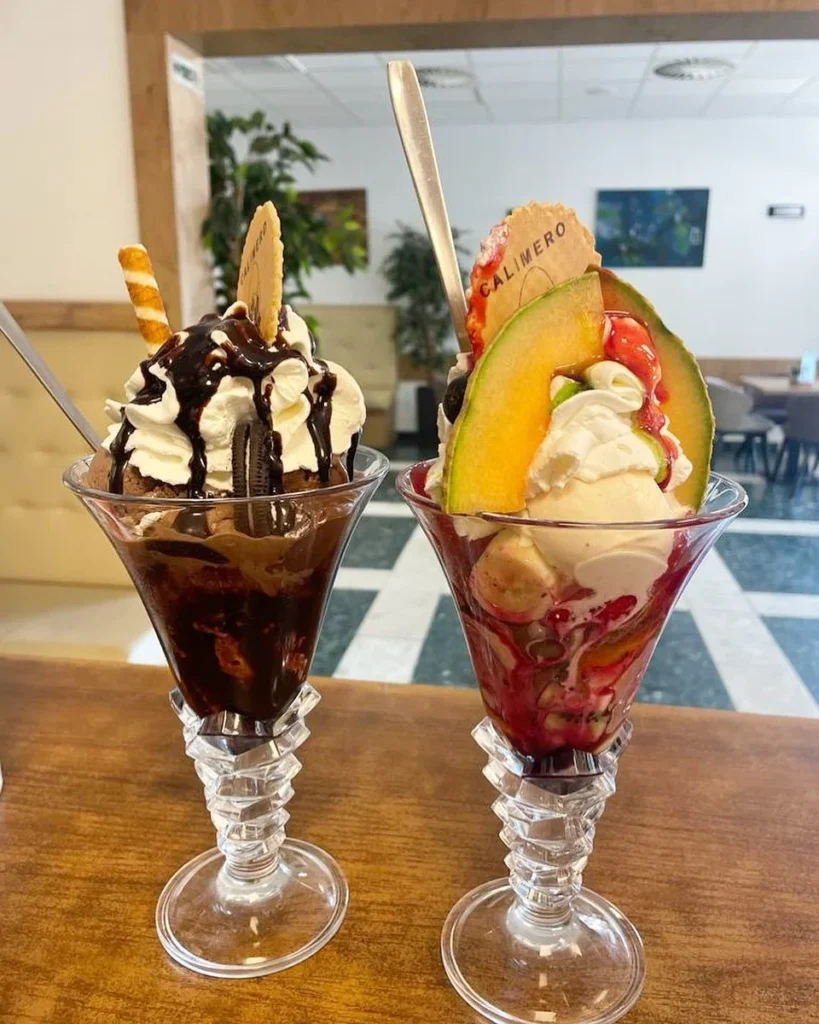 ice cream mixed fruit salad