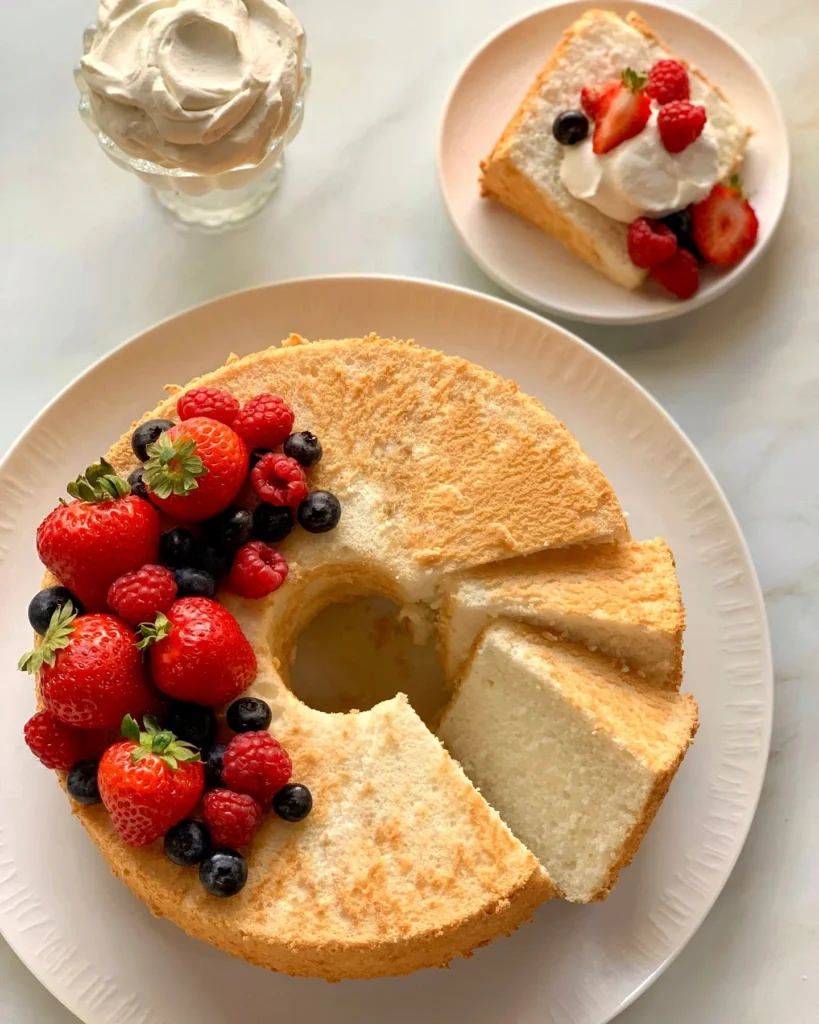 angel fruit cake